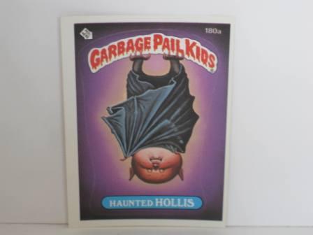 180a Haunted HOLLIS 1986 Topps Garbage Pail Kids Card
